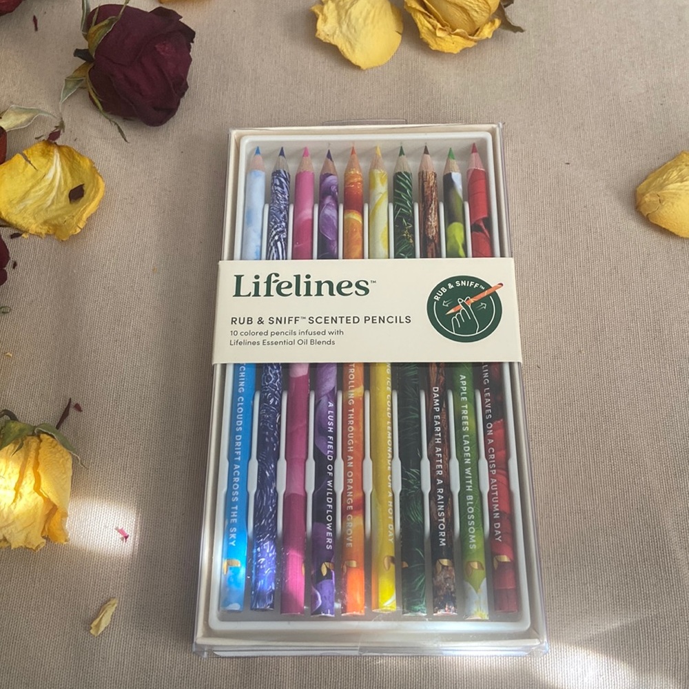 Lifelines Rub & Sniff Scented Pencils